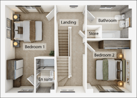 3D - First Floor