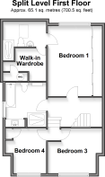 Split Level First Floor