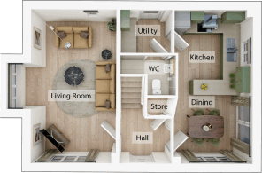 3D - Ground Floor