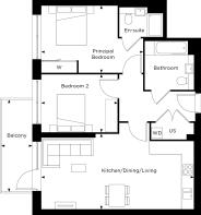 Apartment 149 - Wren House