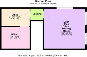 Offices Over 22 Broad Street, Hereford - all floor