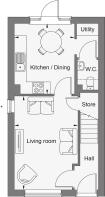 Dandara - Golwg Gwendraeth  - The Afan, Home 124 floorplan