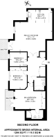 Floorplan area for info only, not for £/sq. ft valuation