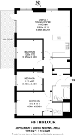 Floorplan area for info only, not for £/sq. ft valuation