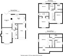 79 Serpentine Close, Stevenage - all floors (1).JP