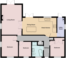 Floor-plan for guidance only