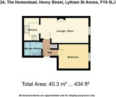 24, The Homestead, Henry Street, Lytham St Annes,