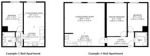 1-Bed & 2-Bed