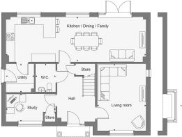 Dandara - Manor Park - The Sandhill, Home 93 floorplan