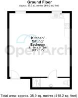 Flat 17 , 84 Lincoln Road, Peterborough - all floo