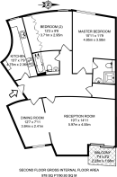Floorplan area for info only, not for £/sq. ft valuation