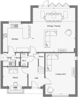 Dandara - Wittering Place - The Blenheim, Home 03 floorplan