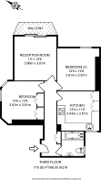 Floorplan area for info only, not for £/sq. ft valuation