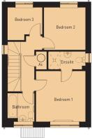 Deganwy - First Floor Plan