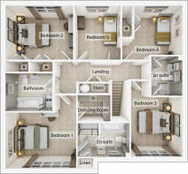 3D - First Floor