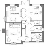 Dandara - Birch Park  - The Grantham, Home 508 floorplan