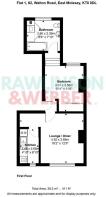 Flat 1, 62, Walton Road, East Molesey, KT8 0DL JPE