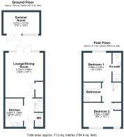 52 Drooper Drive, Stratford Upon Avon - all floors