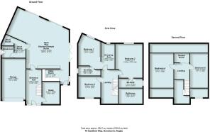 75 Sandford Way, Dunchurch, Rugby - all floors (1)