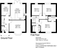 Sorrel Kings Farm Lane - Floorplan without the gar