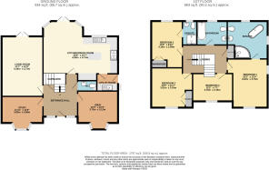 Colour floorplan ...