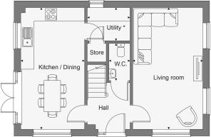Dandara - Golwg Gwendraeth  - The Morlais, Home 121 floorplan