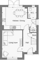 Dandara - St. Mary's Park - The Frogmore, Home 19 floorplan