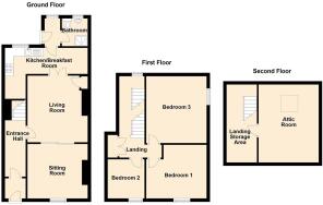 160 High Street, Blaenau Ffestiniog - all floors.J