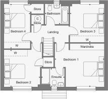 Dandara - Prior's Edge - The Chartwell, Home 48 floorplan