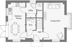 Dandara - St. Mary's Park - The Gosford, Home 244 floorplan
