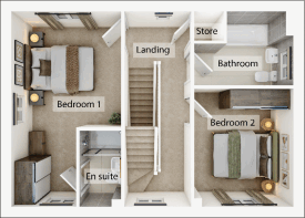 3D - First Floor