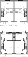 2 bed floor plan