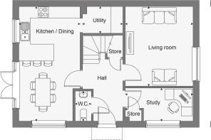 Dandara - Wittering Place  - The Penshurst, Home 63 floorplan