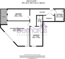 Flat 40 Handleys Corner, 44-46, Palmerston Road So