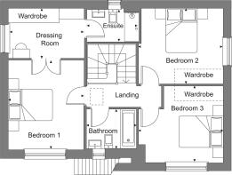 Dandara - Hawthorn Grove - The Buckley, Home 21 floorplan