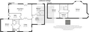 Lawknowe Cottage Floorplan