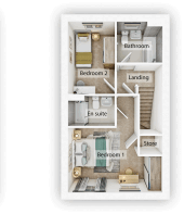 First Floor - 3D