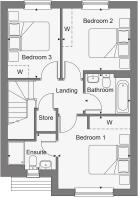 Dandara - Wittering Place - The Frogmore, Home 47 floorplan