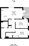 Floorplan area for info only, not for £/sq. ft valuation