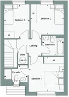 Dandara - The Cygnets - The Frogmore, Home 53 floorplan