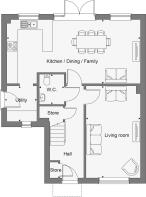 Dandara - The Orchard - The Windsor, Home 49 floorplan