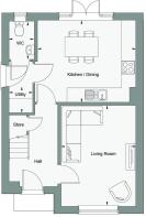 Dandara - The Cygnets - The Frogmore, Home 53 floorplan