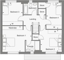 Dandara - Pearmain Place - The Chartwell, Home 056 floorplan