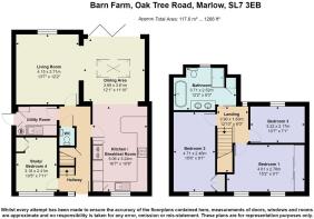 Floorplan 4 Barn Farm, Oak Tree Road, Marlow, SL7 