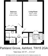 18, Perrin Court, Parkland Grove, Ashford, TW15 2G