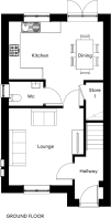 The Ashton Ground Floor Plan