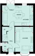Bayswater Part L floor plan GF