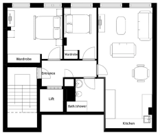 Floorplan area for info only, not for £/sq. ft valuation