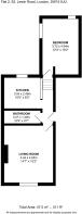 Flat 2 floor plan 