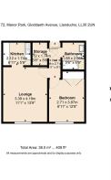 72 Manor Park 1- Floor Plan. 72 Manor Park, Glodda
